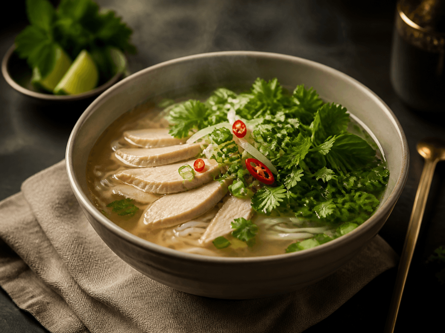 Pho Ga Nudelsuppe